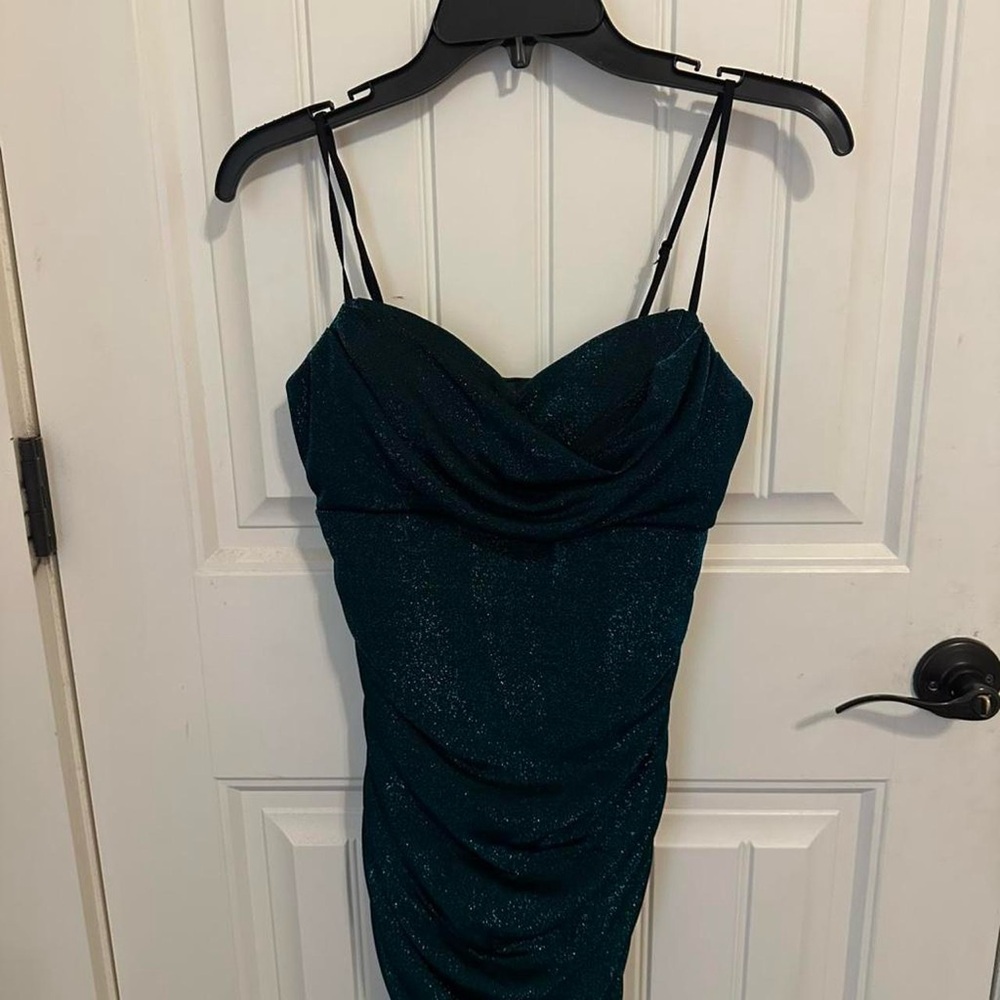 Perfect condition green hoco dress